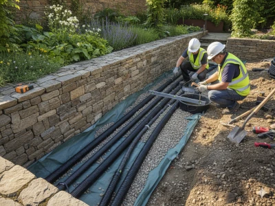 Analyse de terrain et drainage