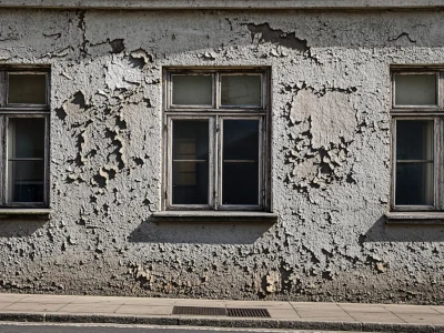 Fissure cloquage enduit facade mauvaise qualité travaux var