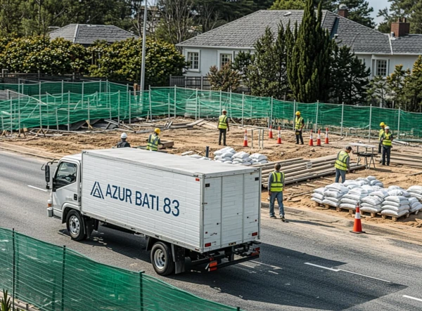 Organisation et sécurité sur un chantier d'isolation à Fréjus avec Azur Bati 83