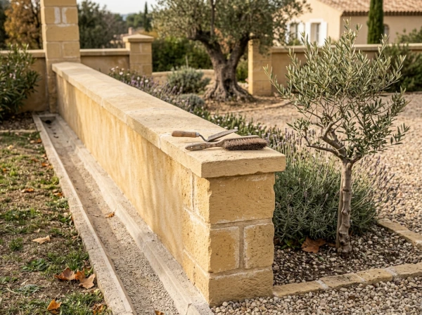 Calendrier d'entretien saisonnier pour les ouvrages de maçonnerie d'une maison à Fréjus