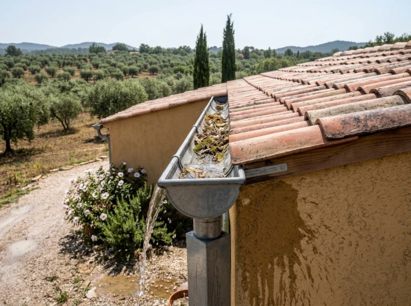 Erreurs fréquentes sur une gouttière et une descente à Fréjus