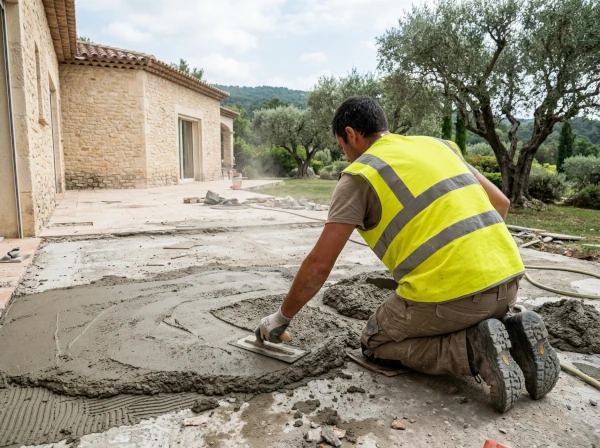 Dépose et réfection complète d'une terrasse à Fréjus dans l'Est Var